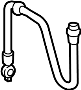 Image of Hose. Brake. Hydraulic. Flexible. A Flexible Hose. image for your 2005 Mazda 6  S Hatchback 