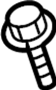 View Windshield Wiper Linkage Bolt Full-Sized Product Image 1 of 8