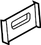 Image of PLATE, CONSOLE.  Included with: Center. image for your 2022 Mazda 3