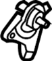 Image of KNUCKLE NO.3, RECLINING. Recline lever. Included with: Seat back. image for your 2020 Mazda CX-30 2.5L SKYACTIV A/T FWD Select Sport Utility 