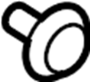 View Door Applique Clip (Front, Rear, Upper) Full-Sized Product Image 1 of 10