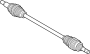 Image of CV Axle Assembly (Rear) image for your 2008 Mazda CX-9   