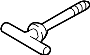 Image of Floor Jack Bracket image for your 2021 Mazda 3  2.0 Sedan 