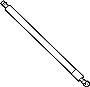 Image of Liftgate Lift Support image for your 1993 Mazda MX-3   