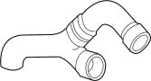 1372300182 Secondary Air Injection Pump Hose