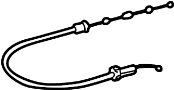 1704600030 Adjuster cable. Link. (Rear, Lower)