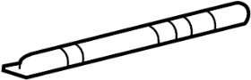 Curtain Air Bag Bracket (Rear)