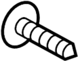 MF453047 Screw. Bracket. Bumper. (Rear, Upper)
