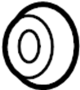5906A029 Hood Prop Rod Grommet