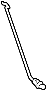 Hood / Trunk Prop Rod