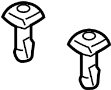 Headrest Guide (Rear, Upper)