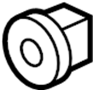 MS480003 Grommet. Trim. Panel. Door. Nut. (Front, Rear, Upper, Lower)