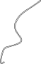 MB084759 Hose. Washer. Tube. (Rear)