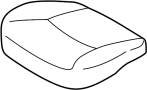 Seat Cushion Foam (Right, Front, Lower)