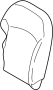 Seat Back Cushion Cover (Right, Front)