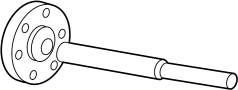 52069886AE Drive Axle Shaft