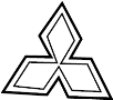 MR971389 Bumper Cover Emblem