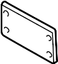 License Plate Light Panel (Front)