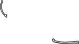 MR348831 Bumper Cover Reinforcement (Left, Front, Upper)