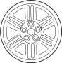 MR601889 Wheel