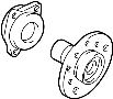 MR334386 Wheel Bearing and Hub Assembly (Front)