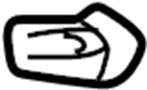 MR306977 Seat Back Panel Hardware Kit (Front)