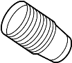 MB864787 Suspension Strut Bellows (Rear)