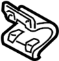 MR447202 Grille. Clip. Bumper. (Front, Upper, Lower)