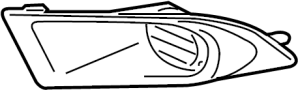 Fog Light Trim (Left, Front)