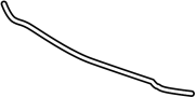 5902A119 Hood Seal (Front, Lower)