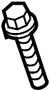 Steering. Bolt. Lock. Column. Steering Column Bolt.