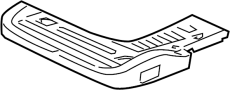 MR595782 Seat Frame (Right, Front)