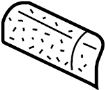 MN177453 Seat Cushion Pad (Rear)