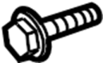 Seat Back Frame Bolt (Rear)
