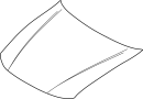 MR325742 Hood Panel