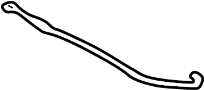 MR287720 Hood / Trunk Prop Rod