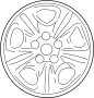 MR793137 Wheel