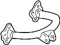 MR369733 Suspension Control Arm (Left, Rear, Upper)