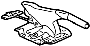 MR645470 Parking Brake Handle Assembly