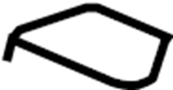 MR562720 Seat Back Cushion (Right, Rear)