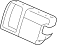 Seat Back Cushion Cover (Left, Rear)