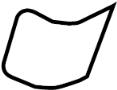MR595169 Seat Back Cushion (Left, Rear)