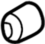 Suspension Control Arm Bushing (Rear, Lower)