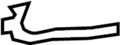 6400A587 Bumper Guide (Front, Upper)