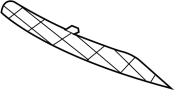 6402A037 Grille (Front, Lower)