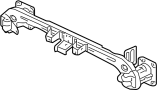 6400D229 Bumper Impact Bar (Front)