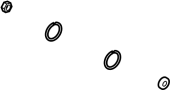 7813A236 A/C Refrigerant Line Seal Kit