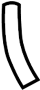 5902A024 Hood Seal (Front)