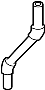 8260A098 Washer Fluid Reservoir Filler Pipe (Front)