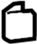 MU481132 Clip. Washer. Hose. Windshield. (Rear)